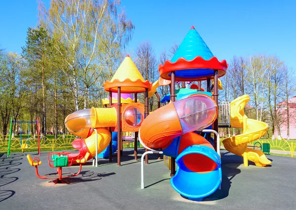 Dětská hřiště dětské zábavy — Stock fotografie