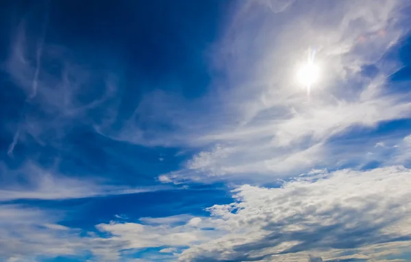 Sun in the clouds — Stock Photo, Image