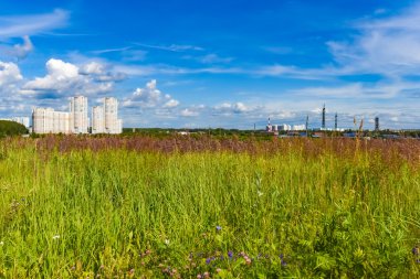 manzara yol patika bir alan üzerinden