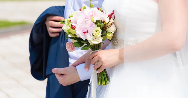 Wedding bouquet of flowers — Stock Photo, Image