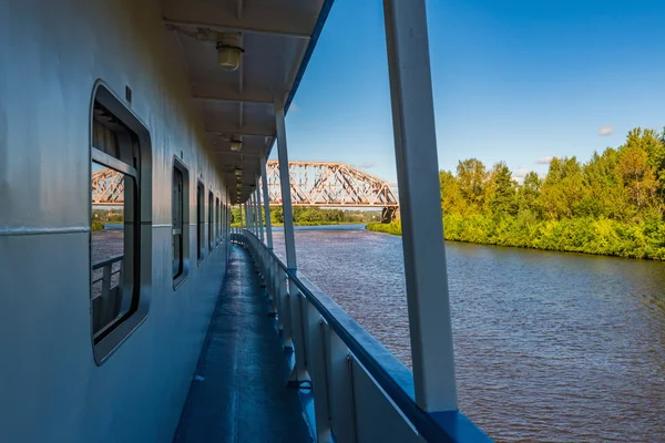 Ponte de ferro navio — Fotografia de Stock