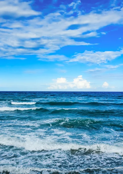 Deserted beach sea — Stock Photo, Image