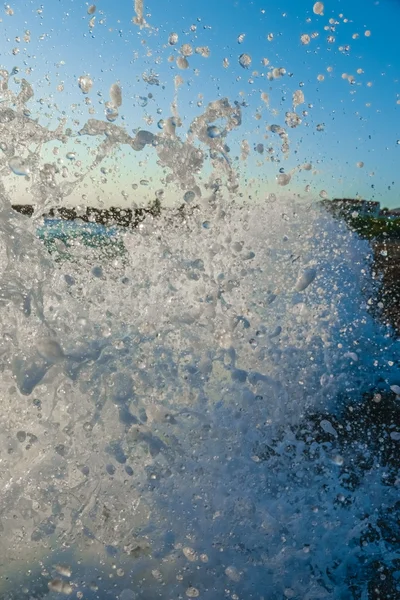 Surfer à l'aube — Photo