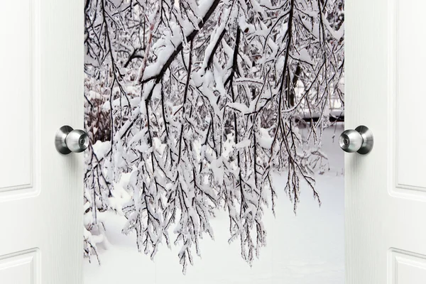 Präriens landskap och himmel — Stockfoto