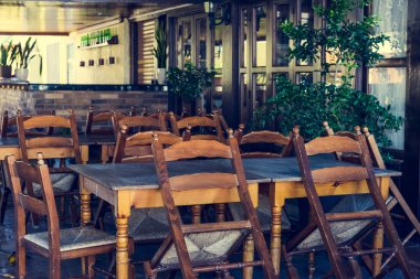 Cafe masa dışında