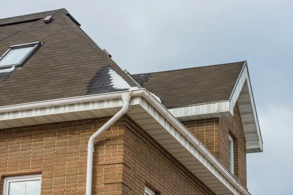 Pipe on the roof — Stock Photo, Image