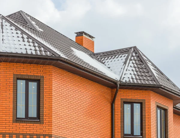 Pipe on the roof — Stock Photo, Image