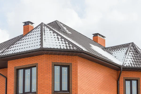 Pipe on the roof — Stock Photo, Image