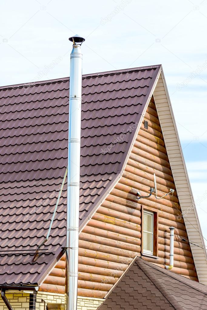 pipe on the roof