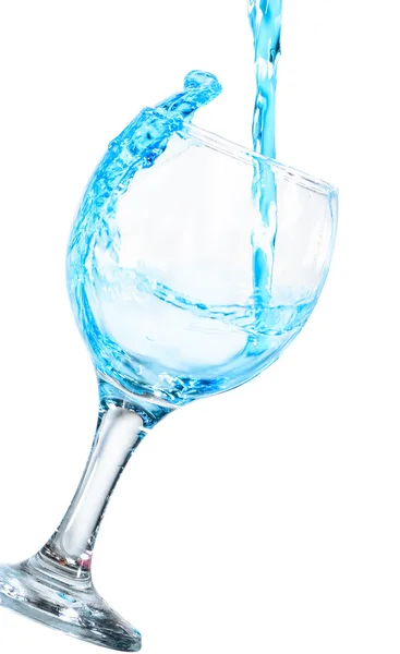 Schoon water in een glas — Stockfoto