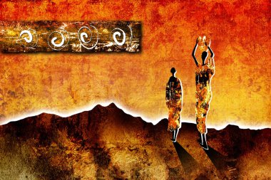 Soyut Yağlıboya Resim