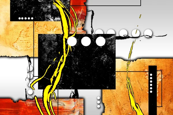 Soyut Yağlıboya Resim