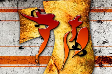 Soyut Yağlıboya Resim