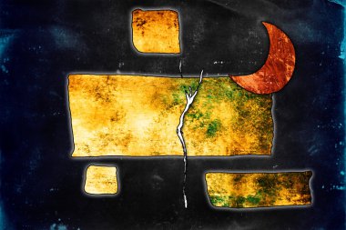 Soyut Yağlıboya Resim