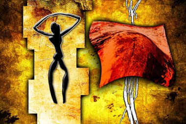 Soyut Yağlıboya Resim