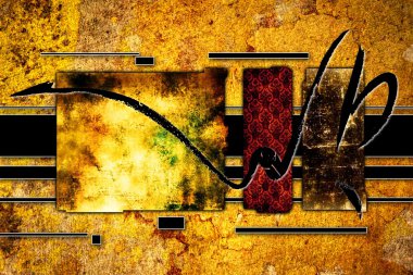 Soyut Yağlıboya Resim