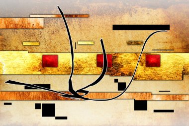 Soyut Yağlıboya Resim