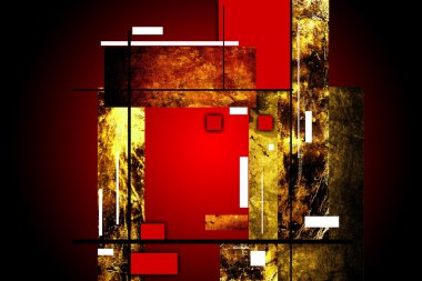 Soyut Yağlıboya Resim