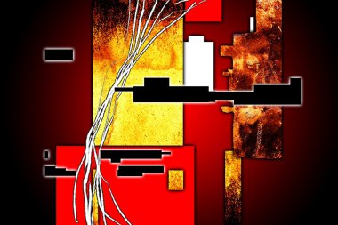 Soyut Yağlıboya Resim