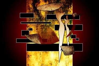 Soyut Yağlıboya Resim