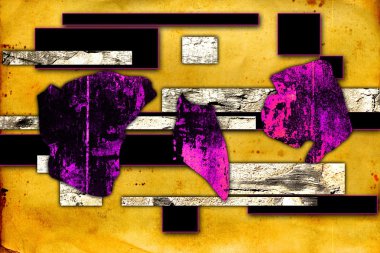 Soyut Yağlıboya Resim