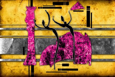 Soyut Yağlıboya Resim