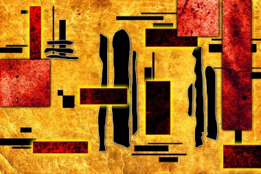 Soyut Yağlıboya Resim