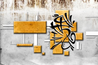 Soyut Yağlıboya Resim