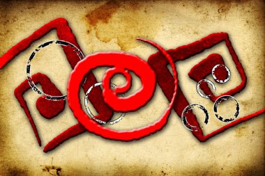 Soyut Yağlıboya Resim