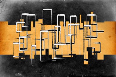 Soyut Yağlıboya Resim