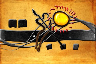 Soyut Yağlıboya Resim