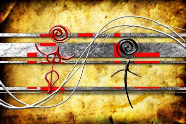 Soyut Yağlıboya Resim