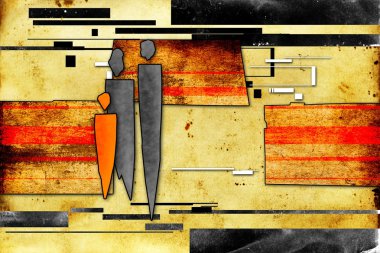 Soyut Yağlıboya Resim