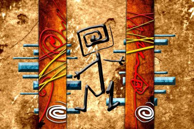 Soyut Yağlıboya Resim