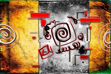 Soyut Yağlıboya Resim