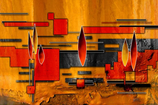 Soyut Yağlıboya Resim