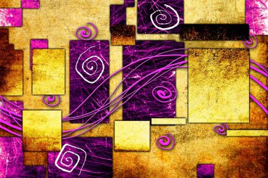 Soyut Yağlıboya Resim