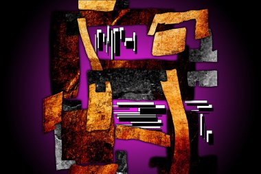 Soyut Yağlıboya Resim