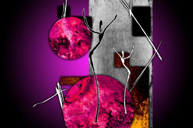 Soyut Yağlıboya Resim