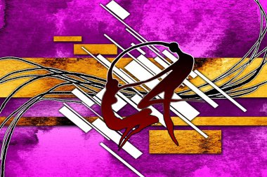 Soyut Yağlıboya Resim