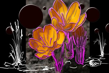 Soyut Yağlıboya Resim