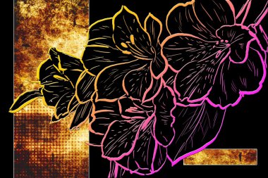 Soyut Yağlıboya Resim