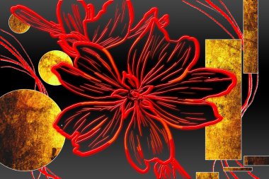 Soyut Yağlıboya Resim