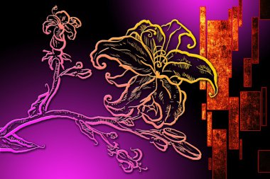 Soyut Yağlıboya Resim