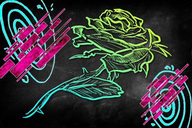 Soyut Yağlıboya Resim