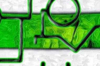 Soyut Yağlıboya Resim