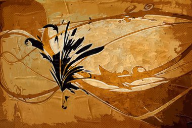 Soyut Yağlıboya Resim