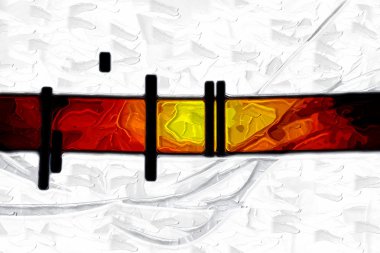 Soyut Yağlıboya Resim