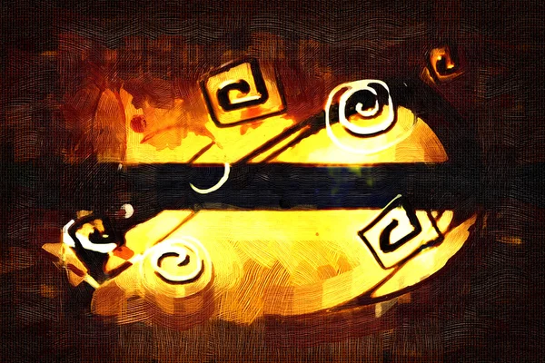 Soyut Yağlıboya Resim