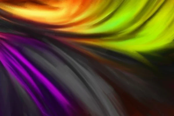 Abstract olieverf schilderij illustratie — Stockfoto